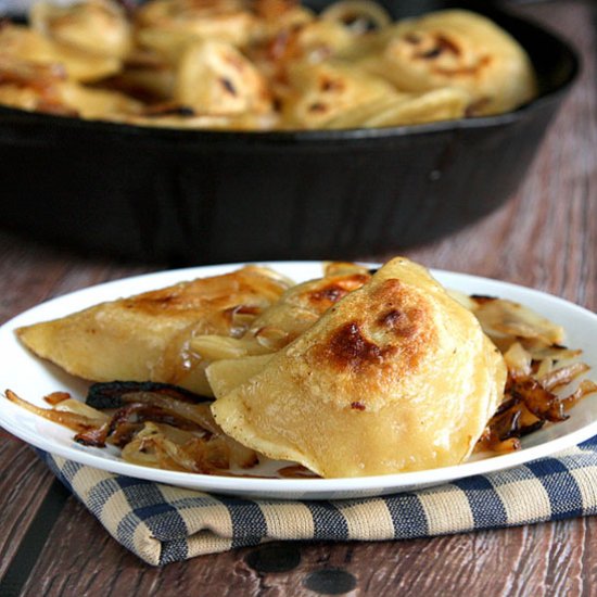 Sweet Potato Bacon Pierogi