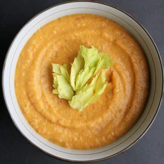 Sweetpotato Apple Soup