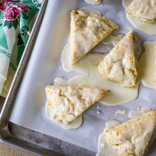 Orange Vanilla Scones