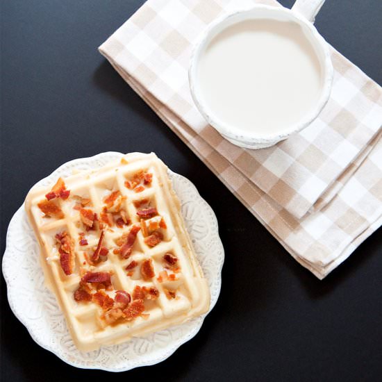 Maple Bacon Wonuts (Waffle Donuts)