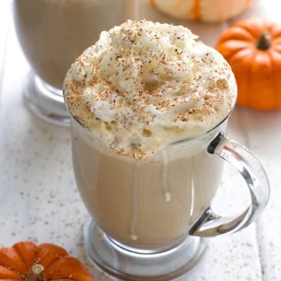 Homemade Pumpkin Spice Latte