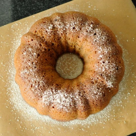 Vegan Applesauce Spice Cake