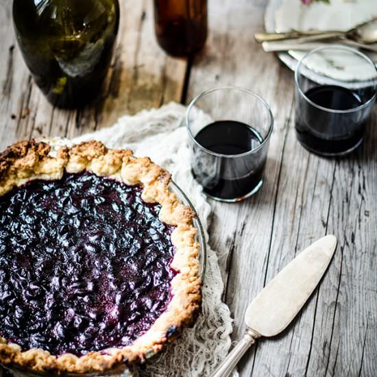 Concord Grape Pie