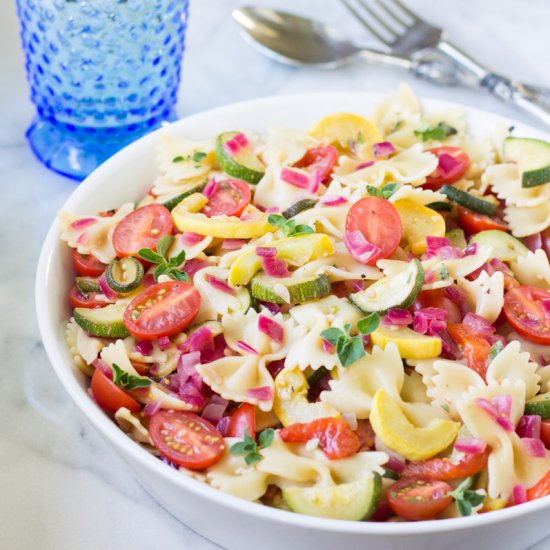 Pasta Salad with Vegetables