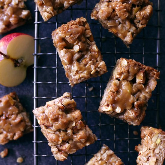 Caramel Apple Bars