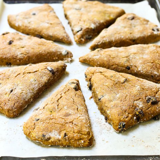 Spiced Pumpkin Scones