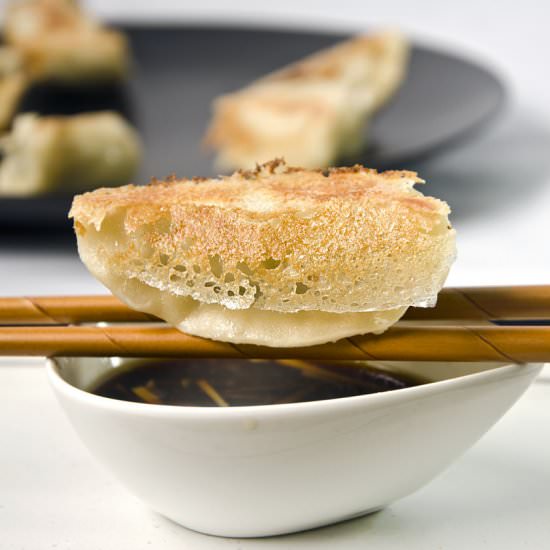 Crispy Chinese Pan-Fried Dumpling