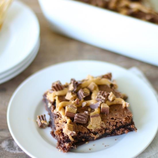 Peanut Butter Brownies