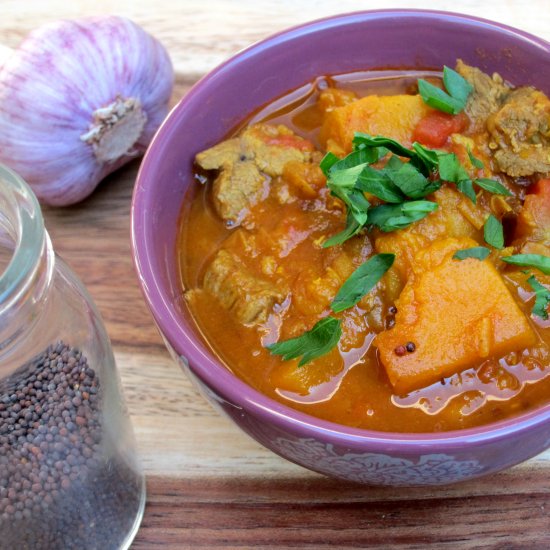 Spiced Pumpkin & Lamb Curry