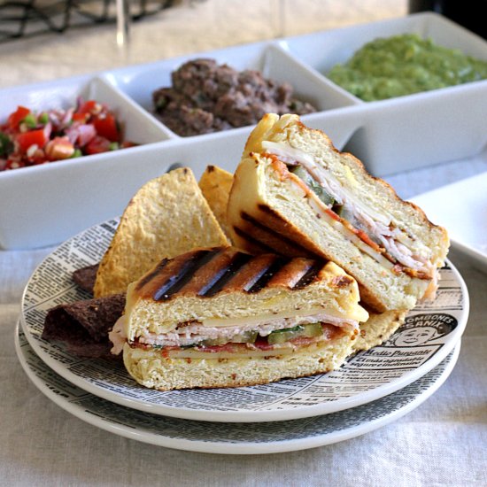 Grilled Cubanos + 3 Easy Dips