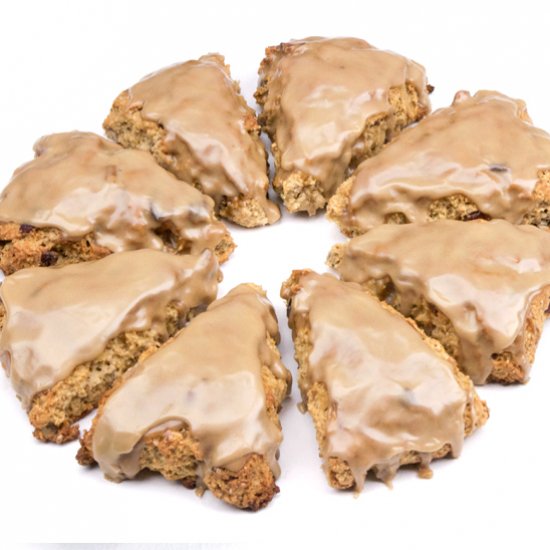 Maple Oat Nut Scones