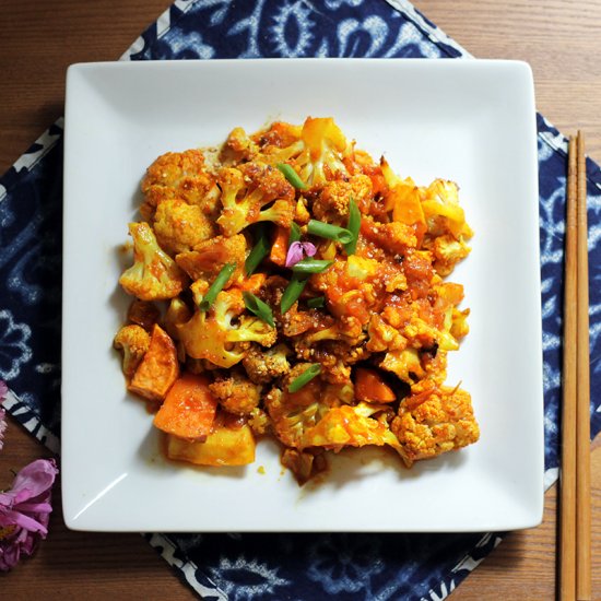 Vegan Korean Fried Chicken