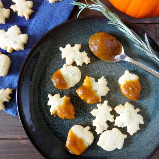 Rosemary Shortbread Cookies