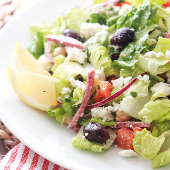 Greek Italian Chopped Salad