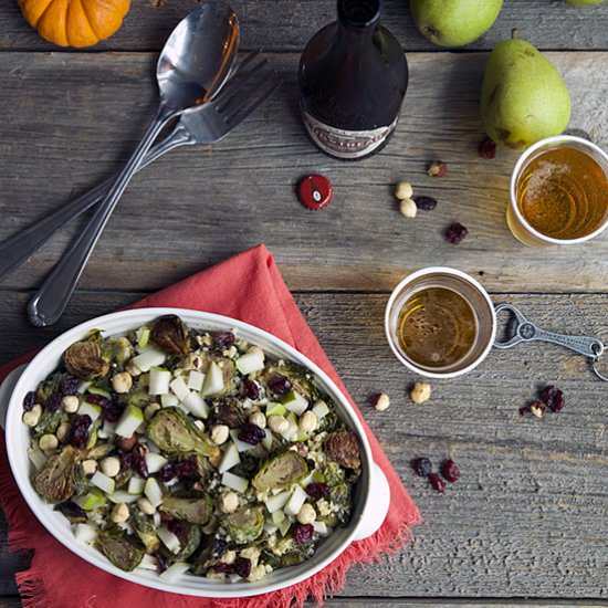 Millet & Brussels Sprout Salad