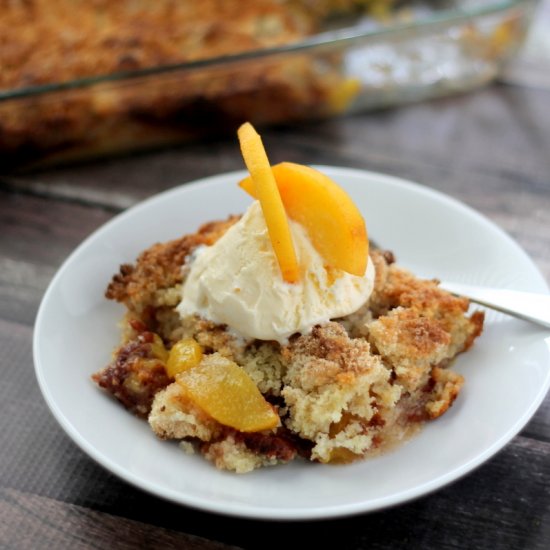 Fresh Peach Crumble