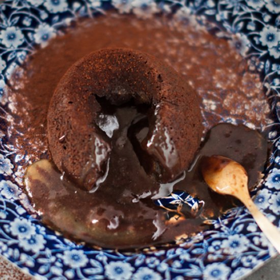 Chocolate Salted Caramel Fondant