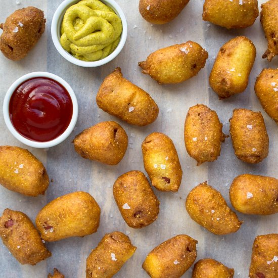 Gluten Free Corn Dog Nuggets