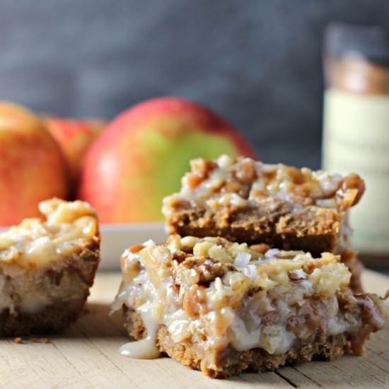 Salted Caramel Apple Magic Cookies