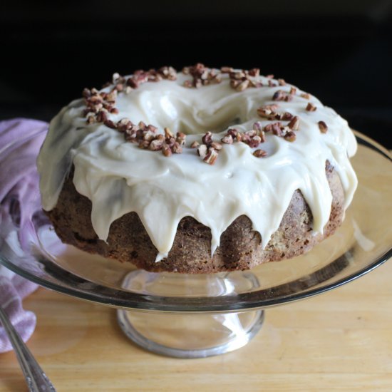 Carrot Cake with Maple Frosting