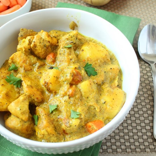 Creamy Curry Chicken with Potato