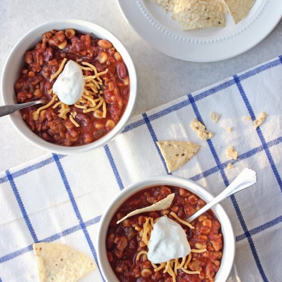 Spicy Turkey Chili