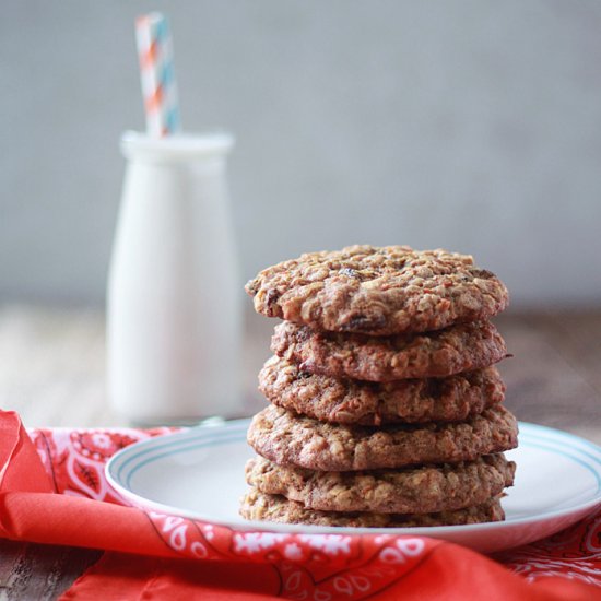 Carrot Cake Cowboy Cookies