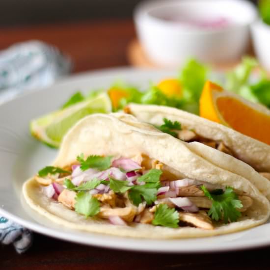 Citrus Chicken Tacos