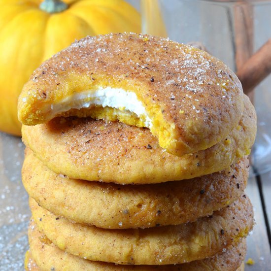 Snickerdoodle Pumpkin Cookies