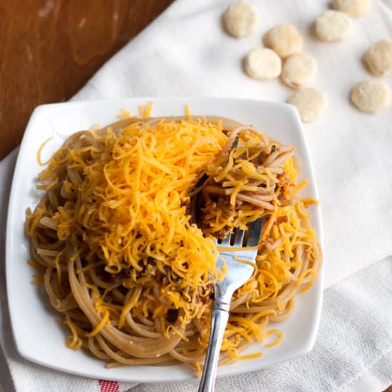 Vegetarian Cincinnati Chili