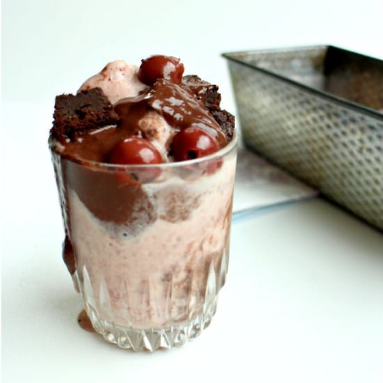 Easy Black Forest Ice Cream