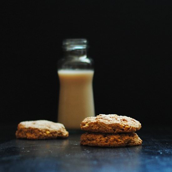 Peach Ginger Scones – vegan