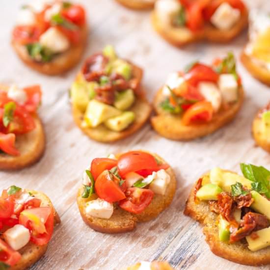 The Perfect Crispy Bruschetta