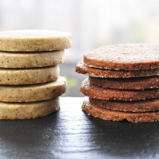 Chai Shortbread + Gluten Free Sable