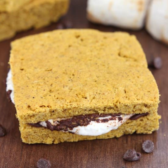 Pumpkin Shortcake S’mores