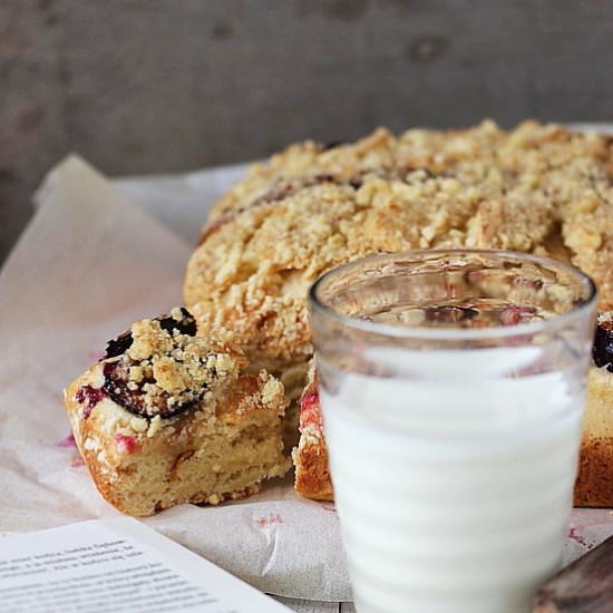 Plum Yeast Cake