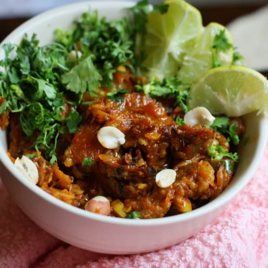 Smoked Aubergine Mash