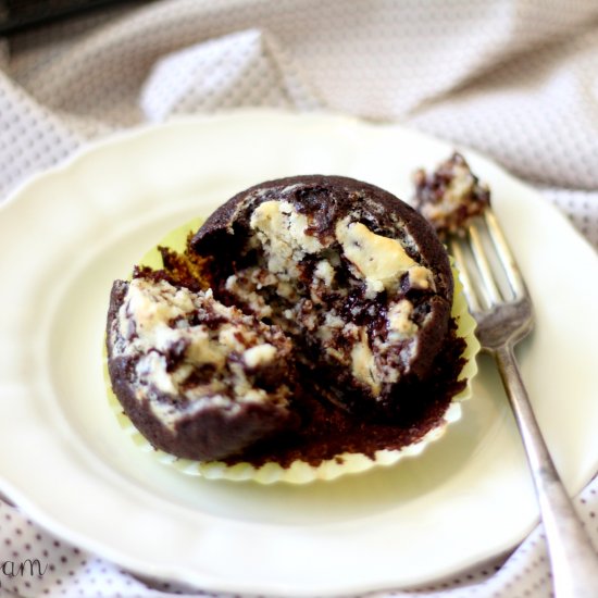 Black Bottom Chocolate Cupcakes