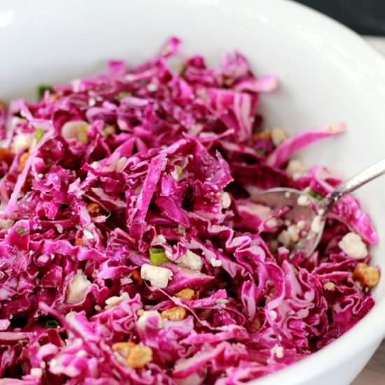 Primal Walnut & Feta Cabbage Salad