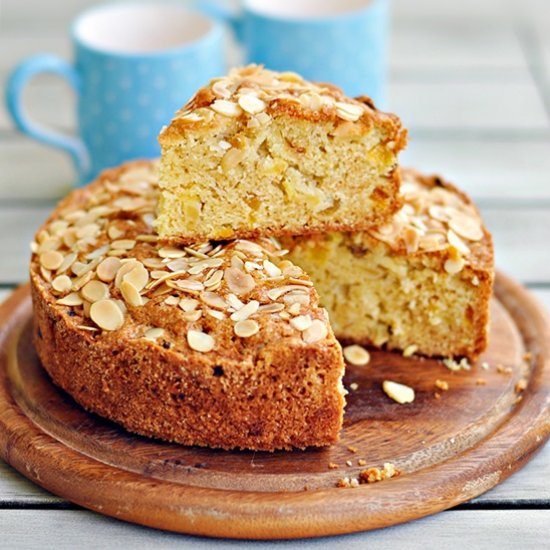 Apple and Apricot Cake