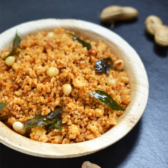 Sama (Kuthiravali) Peanut Rice