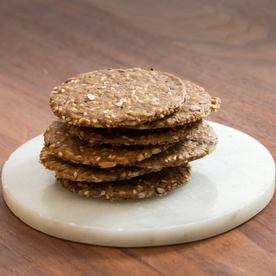 Crisp bread with beer