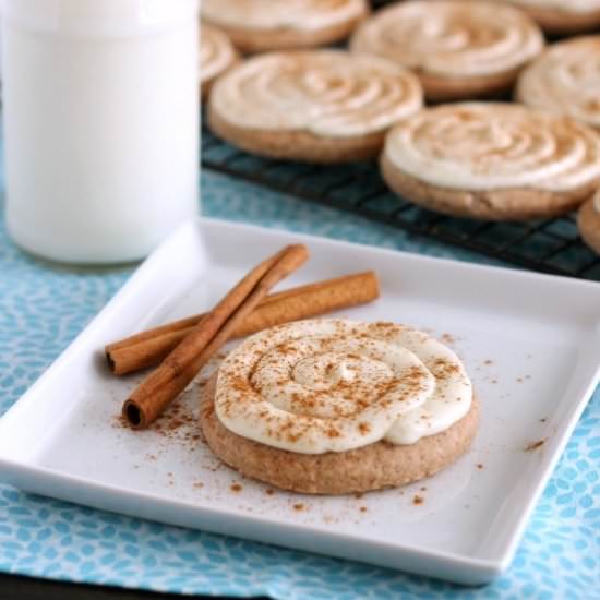 Cinnamon Roll Sugar Cookies