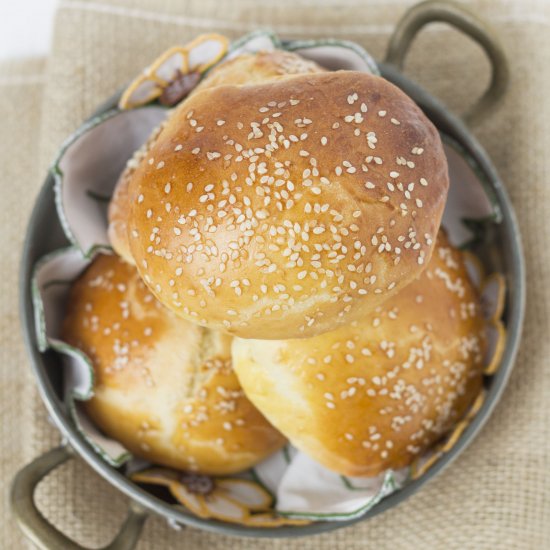 Sesame Humburger Buns