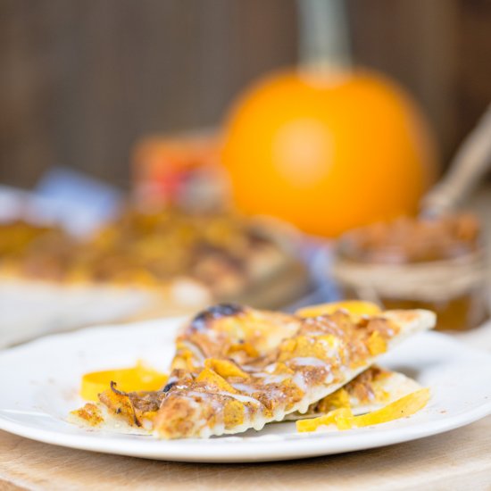 Pumpkin Spice Dessert Pizza