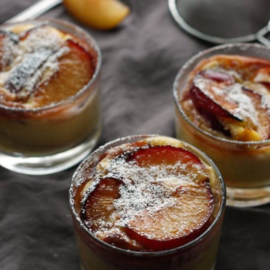 plum clafoutis