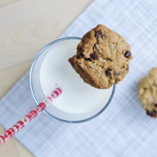 Chocolate Chip Chia Seed Cookies