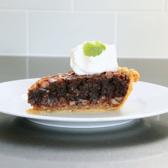 Brownie Pecan Pie