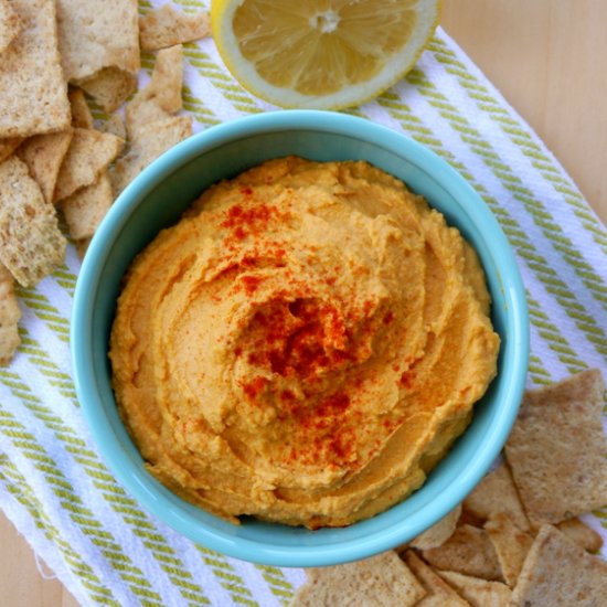 white bean pumpkin hummus