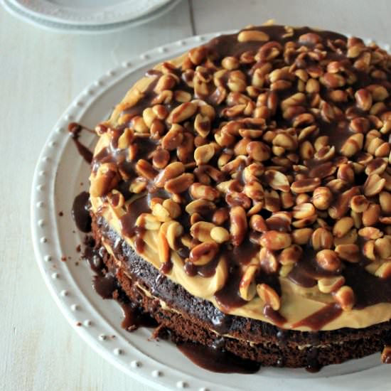 Peanut Butter Cream Cake